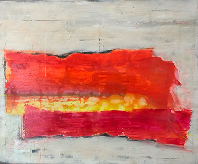Werk 2 von Heinz Becker – Acryl auf Leinwand