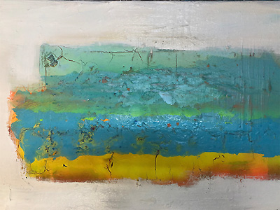 Werk 3 von Heinz Becker – Acryl auf Leinwand